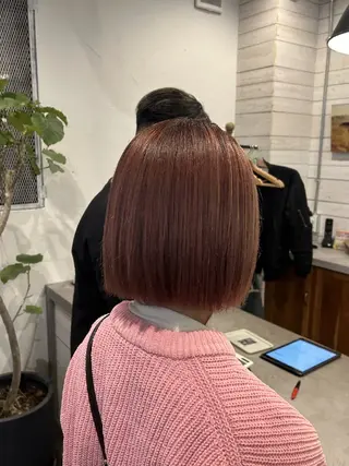ショート LEASH 北原のヘアスタイル