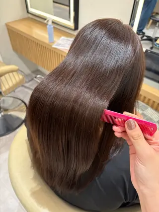 ロング カラー YUI  透明感🌱 艶カラー🍓浦和のヘアスタイル