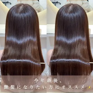 セミロング 縮毛矯正✨🫧 レイヤー川村利幸のヘアスタイル