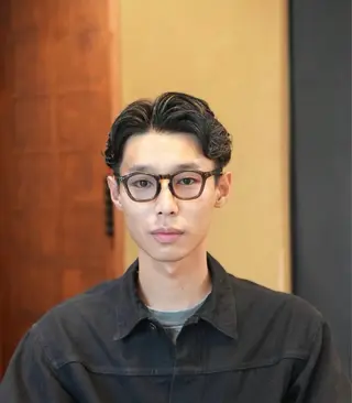 パーマ メンズ メンズショート タチカワユウキのヘアスタイル