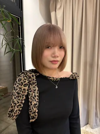 ショート カラー 松永 美春のヘアスタイル