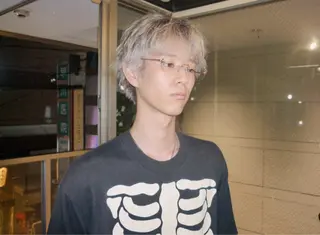ショート 心斎橋/ハイトーン/ レイヤーカットのヘアスタイル