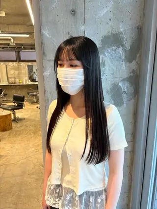 ロング piilo. サダのヘアスタイル