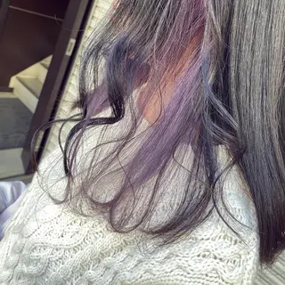 ロング カラー 銀座メンズ専門🖤 叶奈々のヘアスタイル
