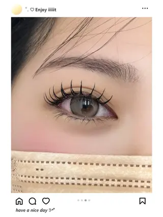 マツエク・マツパ grace こあこ🎀のマツエク・マツパデザイン