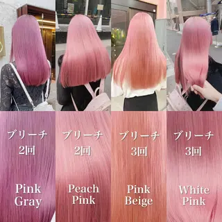ロング カラー ハイトーン特化💍 chloe💍韓国のヘアスタイル