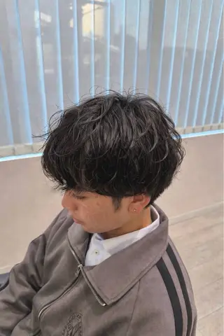 パーマ メンズ ユージ ✂︎ カット／パーマ特化のヘアスタイル