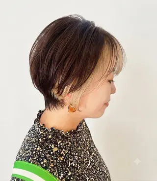 ショート Hair salon アティリーKaiのヘアスタイル