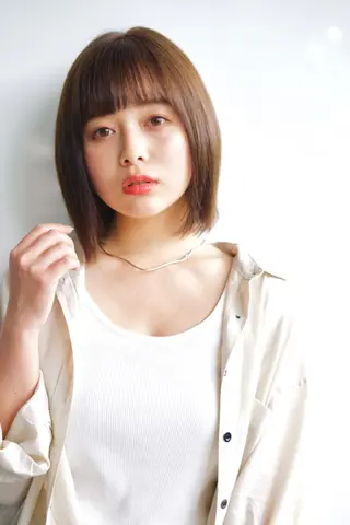 ショート カラー 似合わせカット/ レイヤーカット/新谷のヘアスタイル