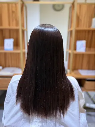 ロング 永山 日菜のヘアスタイル