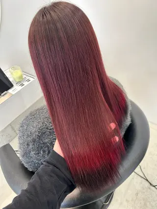 ロング カラー coeur/ ひなたのヘアスタイル
