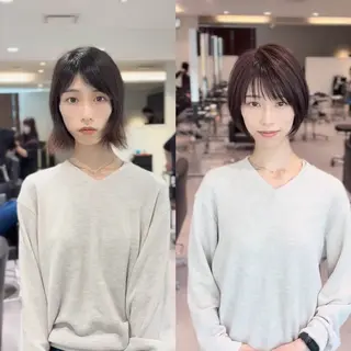 ショート ✨大人ショート特化 /カットモデル/銀座のヘアスタイル