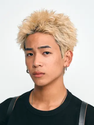 ショート メンズ SENTA✨メンズ パーマ✨fifth栄のヘアスタイル