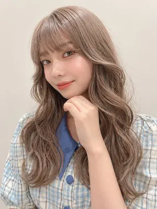 ロング カラー 【店長】ブリーチ指名 No.1戸塚優思のヘアスタイル