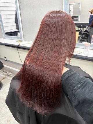 ミディアム カラー ダブルカラー メンズパーマ大成のヘアスタイル