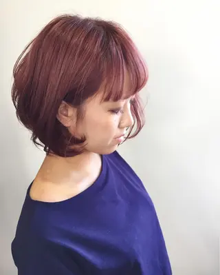 ショート カラー 中川 竜誠のヘアスタイル