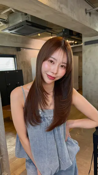 ロング カラー 髪質改善カラーサロン 代表 KOHEIのヘアスタイル