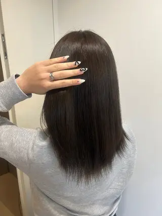カラー UNBIRTHDAY ゆづみのヘアスタイル