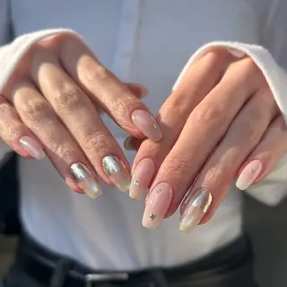 ネイル Ezura Yumi シンプル/フィルインのネイルデザイン