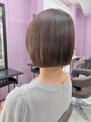 ミディアム カラー 髙尾亮輔/ ボブ特化美容師のヘアスタイル