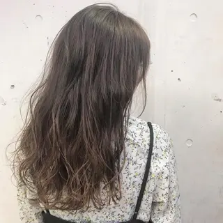 セミロング カラー 💛カラー大人気💛 c i a t eのヘアスタイル