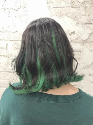 ショート カラー ️韓国ヘア/レイヤー カット❤️Yūkaのヘアスタイル