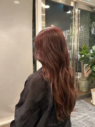 ロング カラー ヘアアレンジ 🌼REINA🌼 毛流れカット🌼赤坂のヘアスタイル