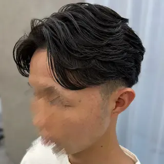 パーマ メンズ 楓🍁毛流れ /フェザーパーマのヘアスタイル