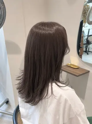 セミロング 池谷 茉耶のヘアスタイル