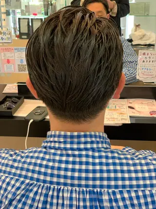 ショート メンズ トータルビューティー K:R鶴川のヘアスタイル