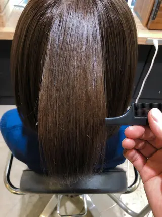 ミディアム 【艶髪職人】石井啓輝 代表のヘアスタイル