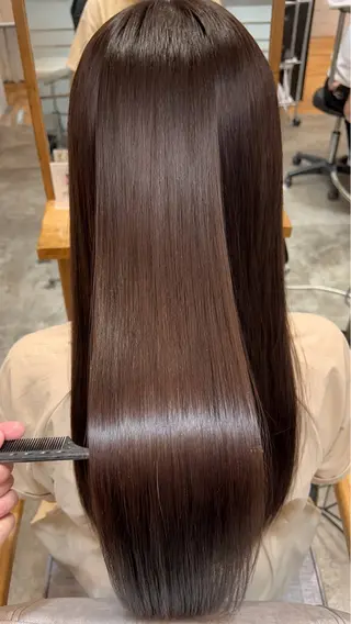 ロング 髪質改善美容師 大森勝馬のヘアスタイル