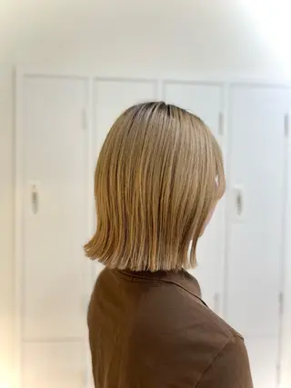 ミディアム Zina aimiのヘアスタイル