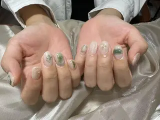 ネイル 長さ出し専門店💖 当日予約OK☆AKIのネイルデザイン