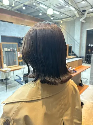 ショート カラー パーマ ヘアアレンジ 押切 響　のヘアスタイル
