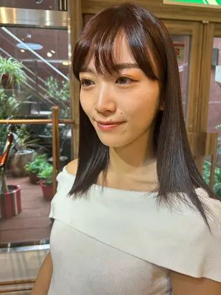 ミディアム 🔴CURIO キュリオ/南船場🔴のヘアスタイル