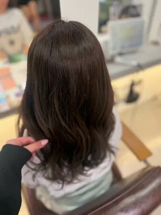 セミロング カラー Niina yuzuのヘアスタイル