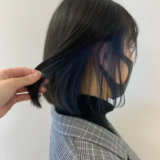 ミディアム カラー 暖色/ブリーチカラー 🎀 M i k uのヘアスタイル