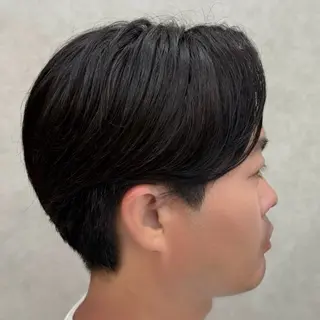メンズ ニュアンスパーマ🌀 毛流れ🩶イザベラのヘアスタイル