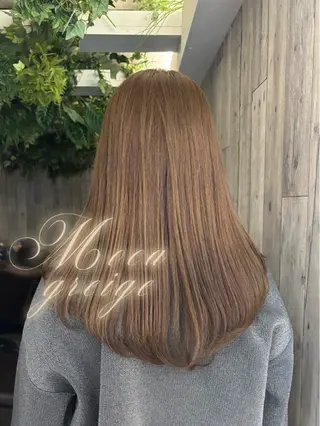セミロング カラー 坂下 光輝のヘアスタイル