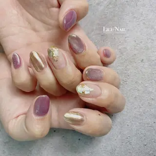 ネイル モチの良さ◉ フィルインネイル♡のネイルデザイン
