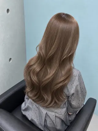 セミロング カラー 池袋/カラー特化🎨 ロング料金なし🩵のヘアスタイル
