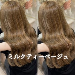 ロング カラー 🎀りな🎀透明感 カラー特化大宮のヘアスタイル