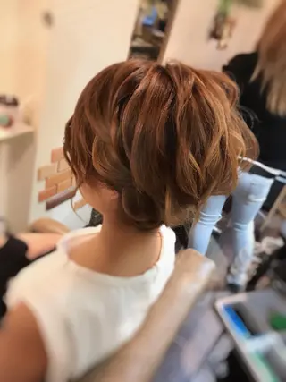 ショート ヘアアレンジ 【カメレオン】 上村 祥子のヘアスタイル