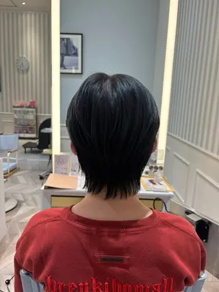 メンズ 透明感カラー🫧 幕内梨乃亜のヘアスタイル
