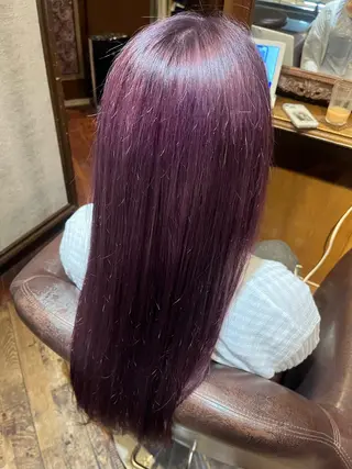 ロング カラー ✂︎grace ✂︎mahoのヘアスタイル