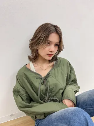 セミロング 🌻【個性派ヘア】 SAKAKI🌻のヘアスタイル