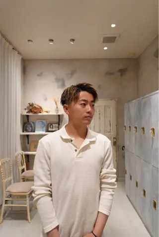 メンズ ショート・ボブ れいかのヘアスタイル