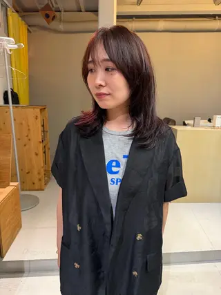 ミディアム 金津 魁杜のヘアスタイル
