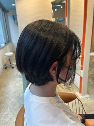 ショート うしだ かおるのヘアスタイル